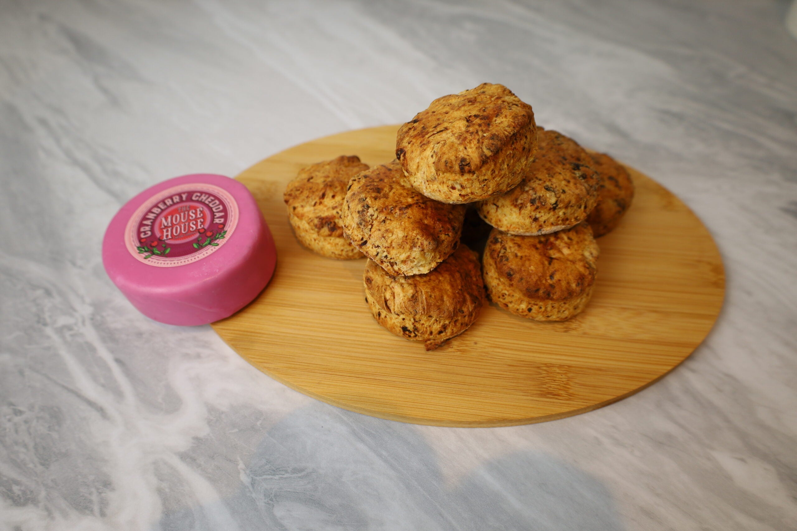 Cranberry Cheddar Scones