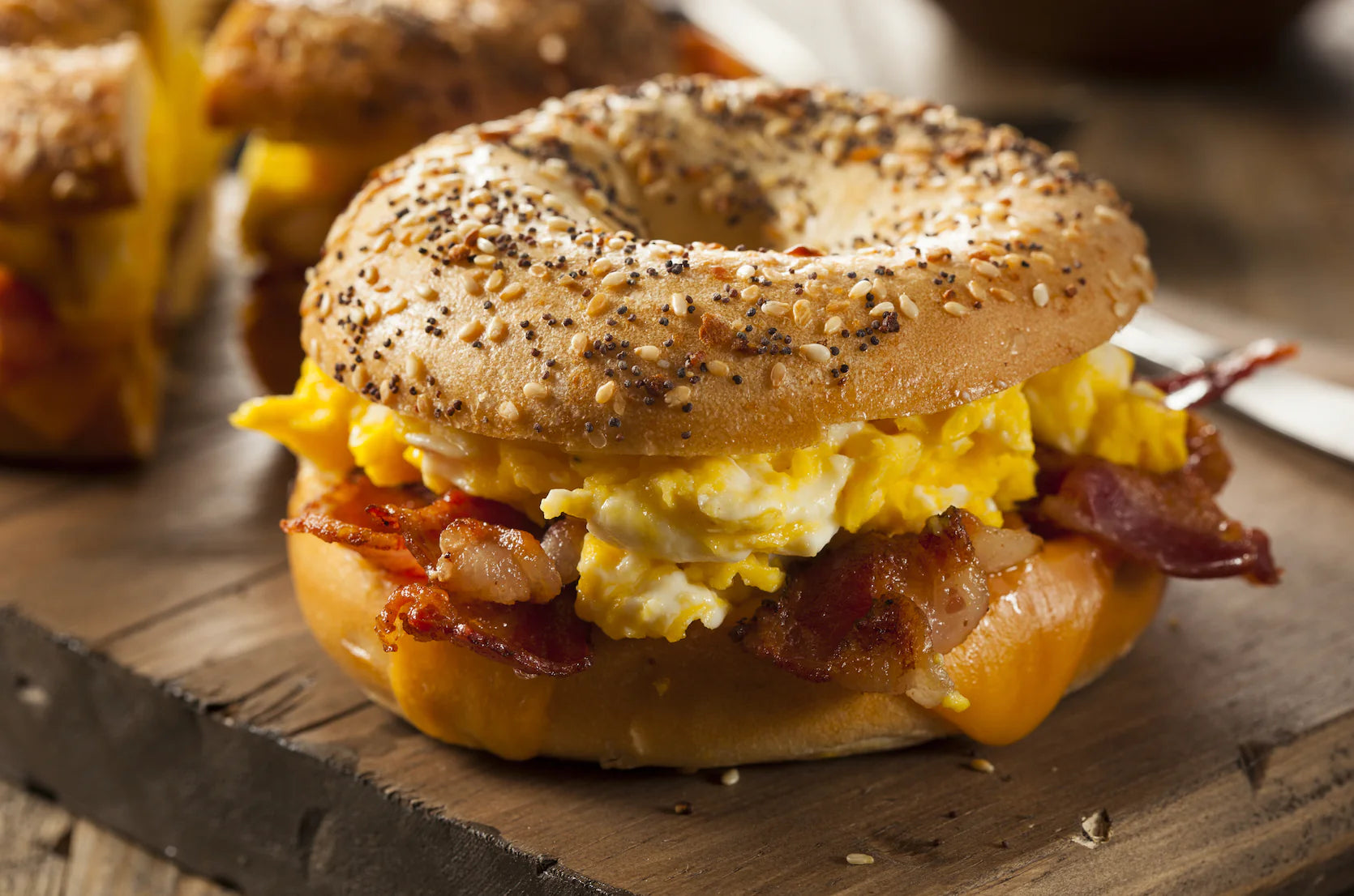 Smoked Breakfast Bagel