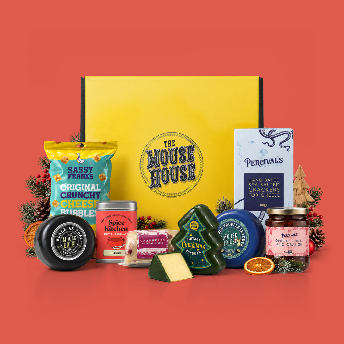 The Festive Selection Cheese Hamper Main image