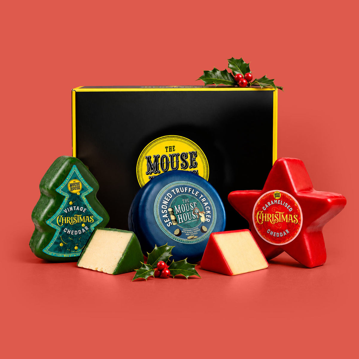 The Festive Cheddar Cheese Trio Main image