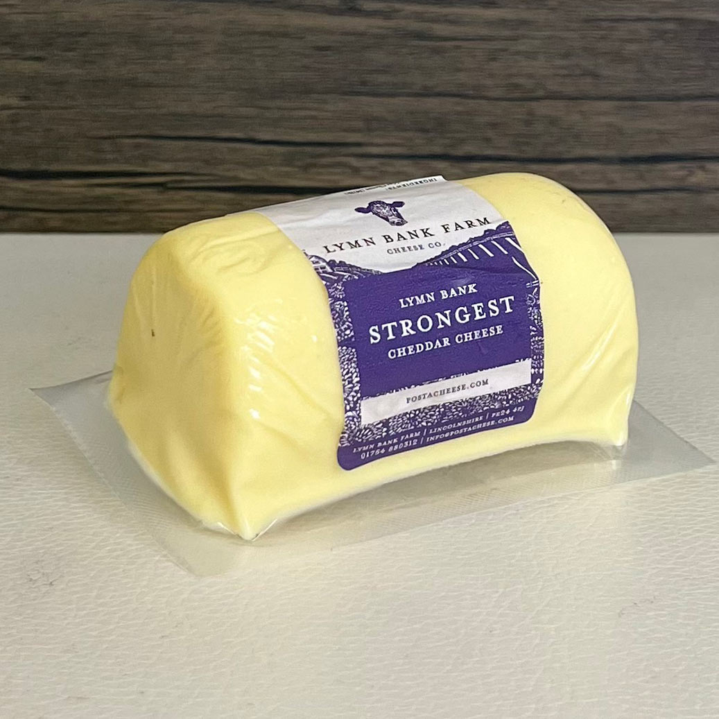 Lymn Bank Strongest Cheddar The Mouse House Cheese & Hamper Company