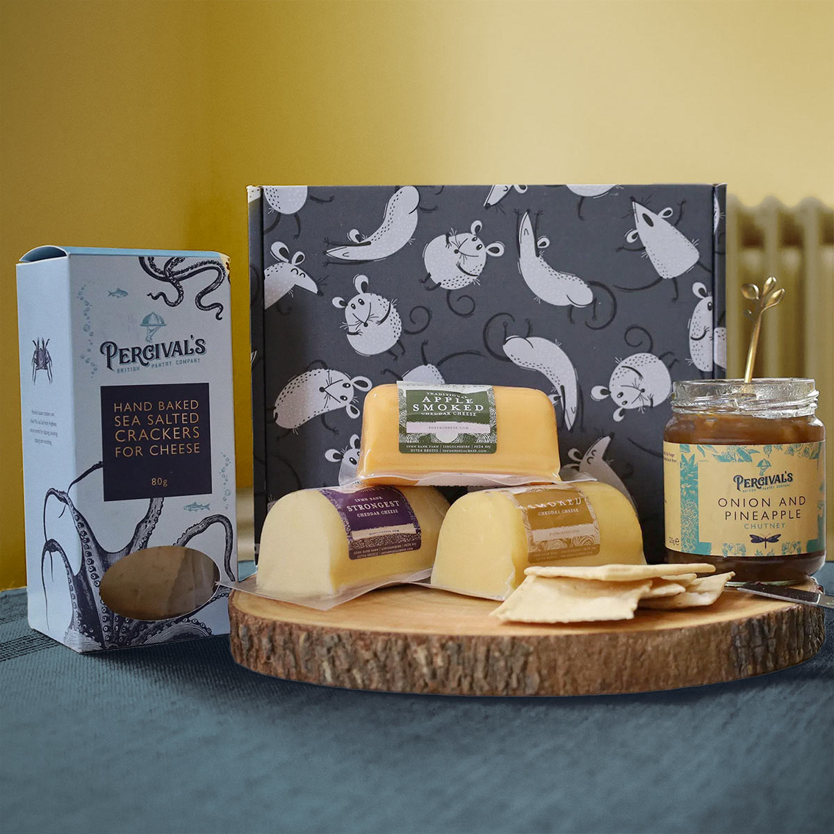 Traditional Barrel Gift Box Delivered UK Wide The Mouse House Cheese