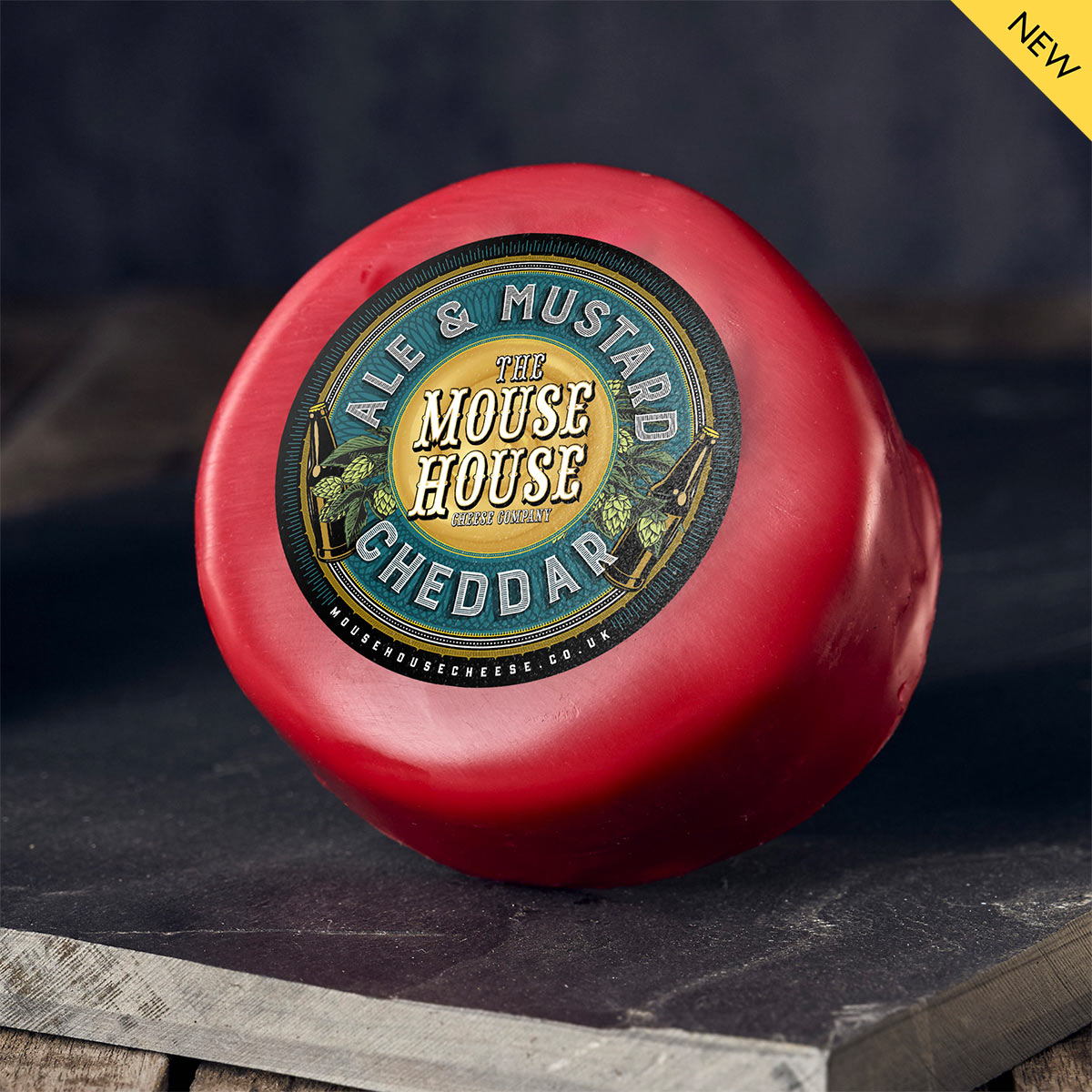 Ale & Mustard Cheddar The Mouse House Cheese & Hamper Company