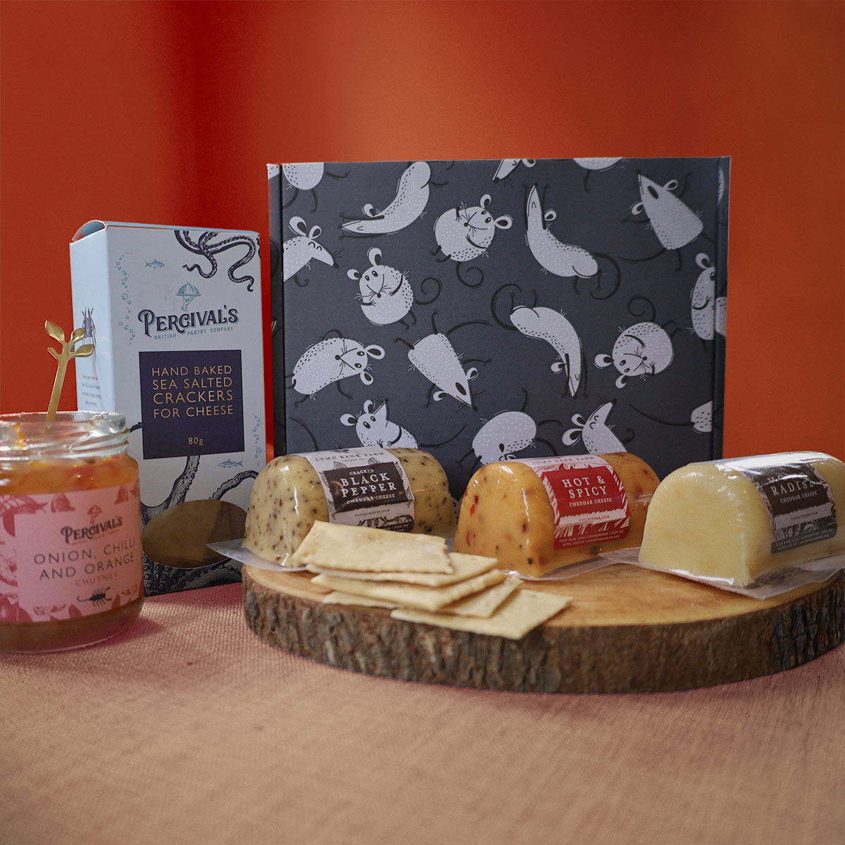Fire Starter Cheese Gift Box The Mouse House Cheese & Hamper Company