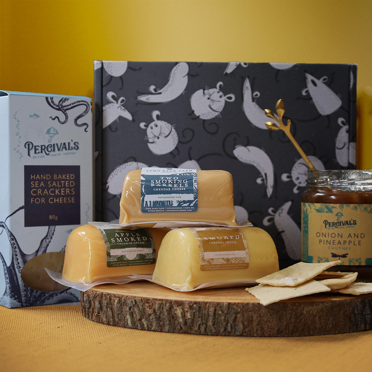 The Smokey Cheese Gift Box The Mouse House Cheese & Hamper Company